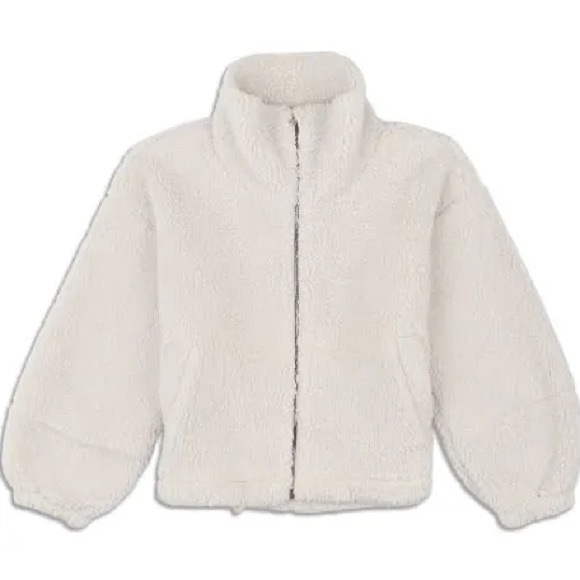 Lululemon Cinchable Fleece Zip Up - Picture 1 of 4